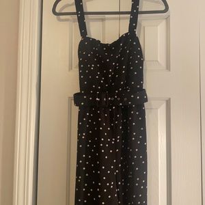 Black and white Polka Dot Jumpsuit Size Small